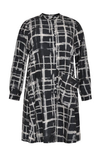 Blouse PAINTBRUSH pocket - black - #4