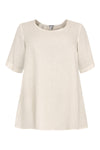 Tunic flare LINEN - ecru - #4