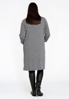 Cardigan rib collar - grey  - #3