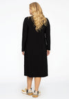 Dress slit neckline DOLCE - black - #3