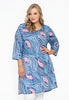 Tunic PAISLEY - blue