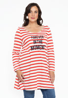 Tunic wide bottom FOREVER - red - #1