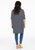 Dress wide T BRETON - blue - #3