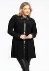 Bluse mit nieten dolce - Schwarz