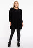 Tunic Wide Bottom Puff Sleeve DOLCE - black  - #2