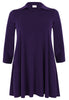 Tunic Swing collar DOLCE - purple  - #4