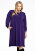 Dress Puff Sleeve DOLCE - purple 