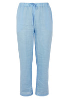 Trousers LINEN - light blue - #3