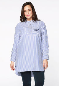 Blouse stripe - blue - #1