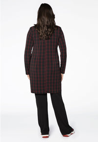 Tunic CHECK wide bottom - black - #3