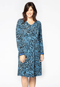 Dress TIGER - blue - #1