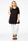 Top drawstrings COTTON STRETCH - black - #2