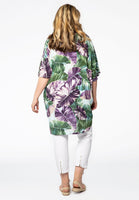 Tunic-blouse LEAVES - multi - #3