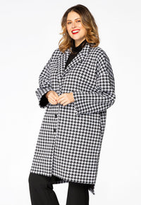 Jacket PIED DE POULE - black - #1