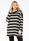 Pullover stripe - Schwarz