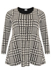 Tunic flare CHECK - black - #4