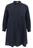 Blouse-dress LINEN - blue - #4