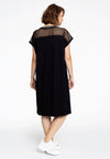 Dress mesh shoulders NYC - black - #3