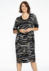Dress short sleeve SERENGETI - black - #1