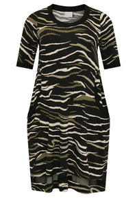 Dress short sleeve SERENGETI - black - #4