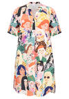 Dress grandad collar GIRLS - multi - #4