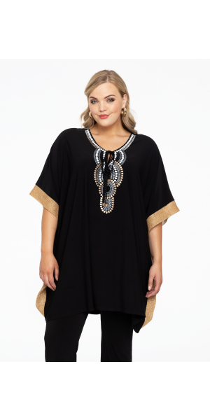 Yoek | Kaftan mit Nieten DOLCE