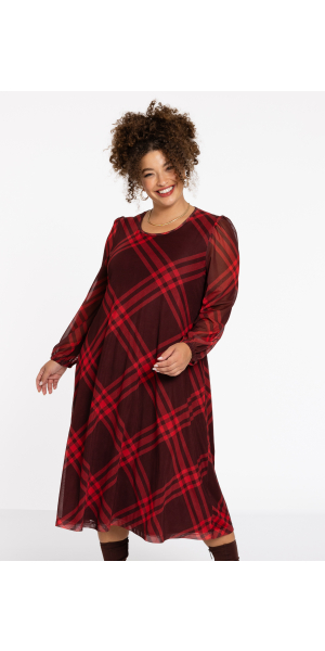 Yoek | Kleid CHECK