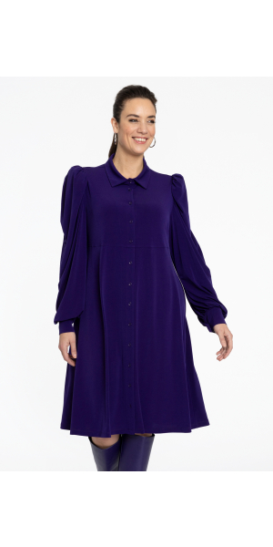 Yoek | Kleid mit Puffärmeln DOLCE