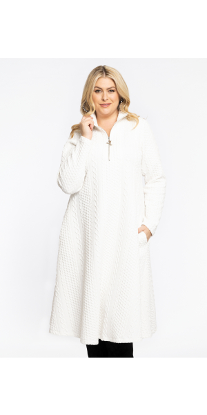 Yoek | Kleid mit Reißverschluss COZY