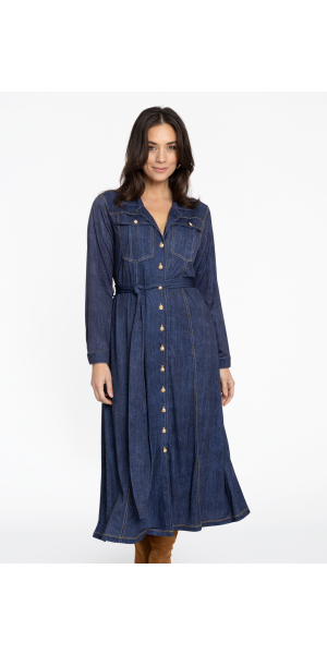 Yoek | Kleid lang DENIM DOLCE