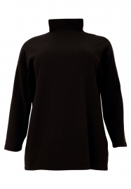 Pullover wide RIB - black 