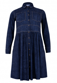 Dress pockets DENIM DOLCE - blue