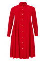 Dress boxpleats DOLCE - red 