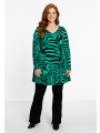 Tunic wide bottom VERDI - green 