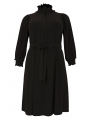 Dress belted DOLCE - black 