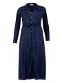 Dress long DENIM DOLCE - blue